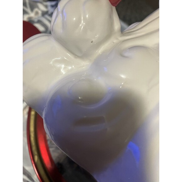 Vintage "Spode Christmas Memories" cookie jar made in England 12" Dolomite - Picture 14 of 16